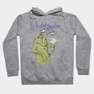 Alien Happy hour 01 Hoodie